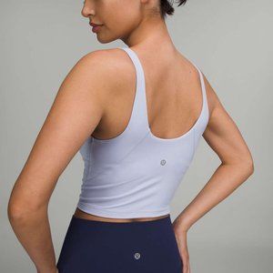 **LIKE NEW** Lululemon Cropped Align Tank Pastel Blue Size 8